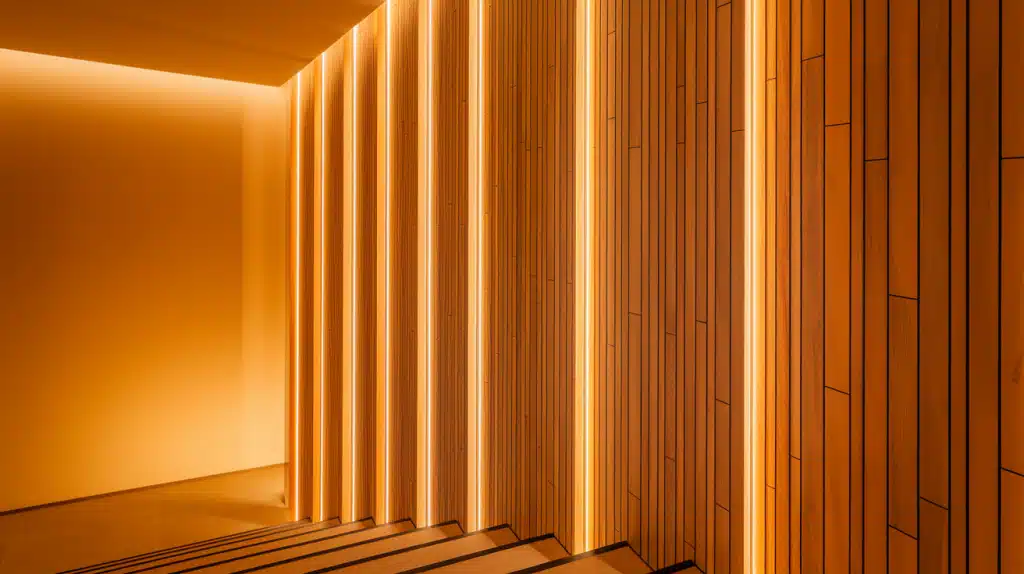 4. Wood Panels- Add Texture to Walls