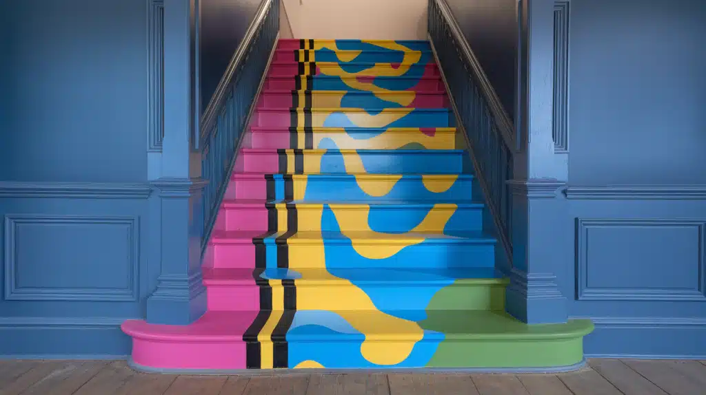 6. Bold Paint- Use Bright Colors