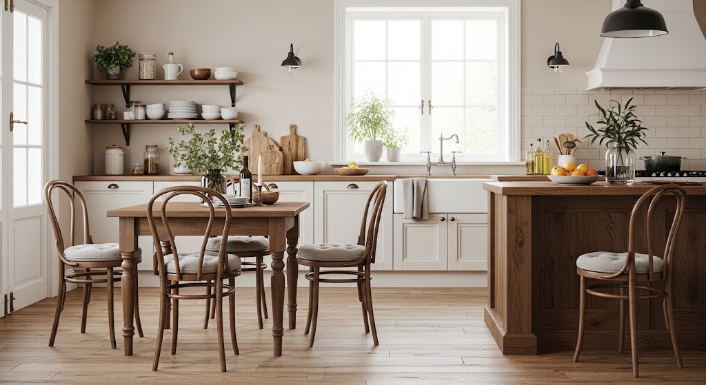 6. Cafe Style Bistro Chairs