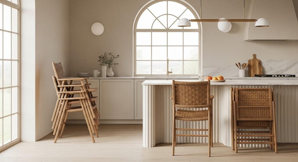 7. Foldable or Stackable Chairs