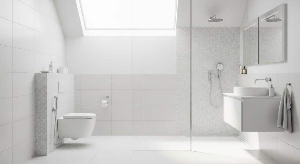 All-White Minimal Look