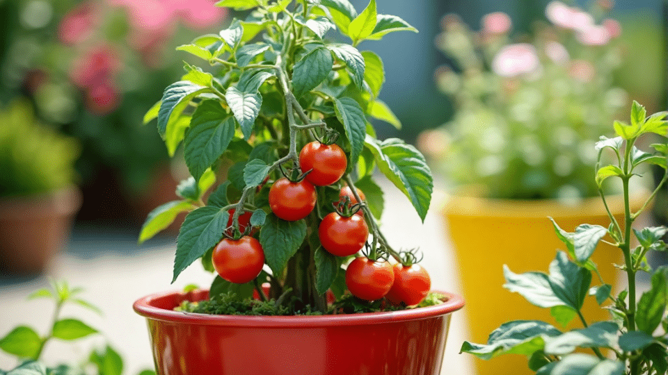 Growing Tomatoes in Pots- A Step-by-Step Guide