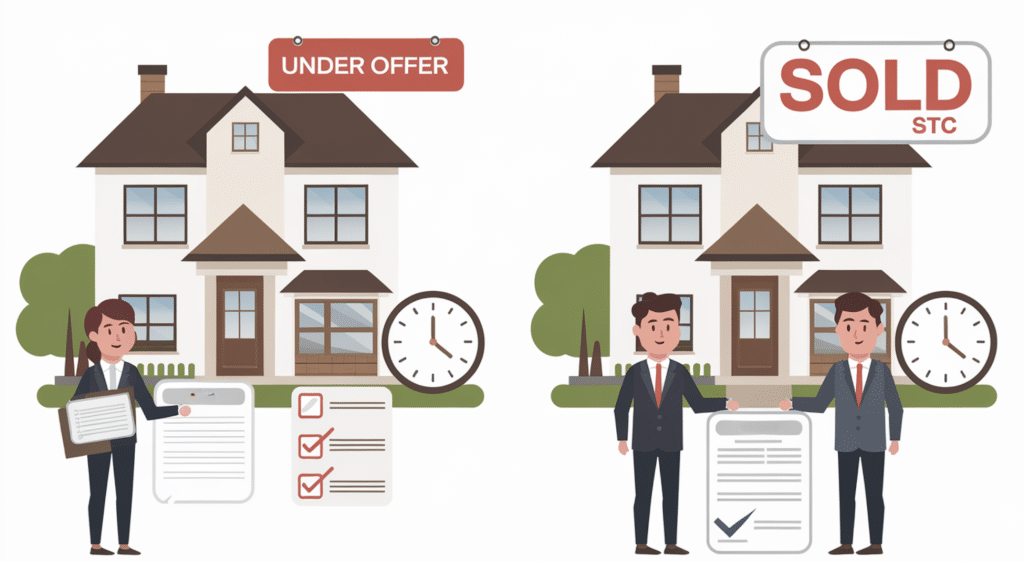 Seller's Perspective- Under Offer vs Sold STC