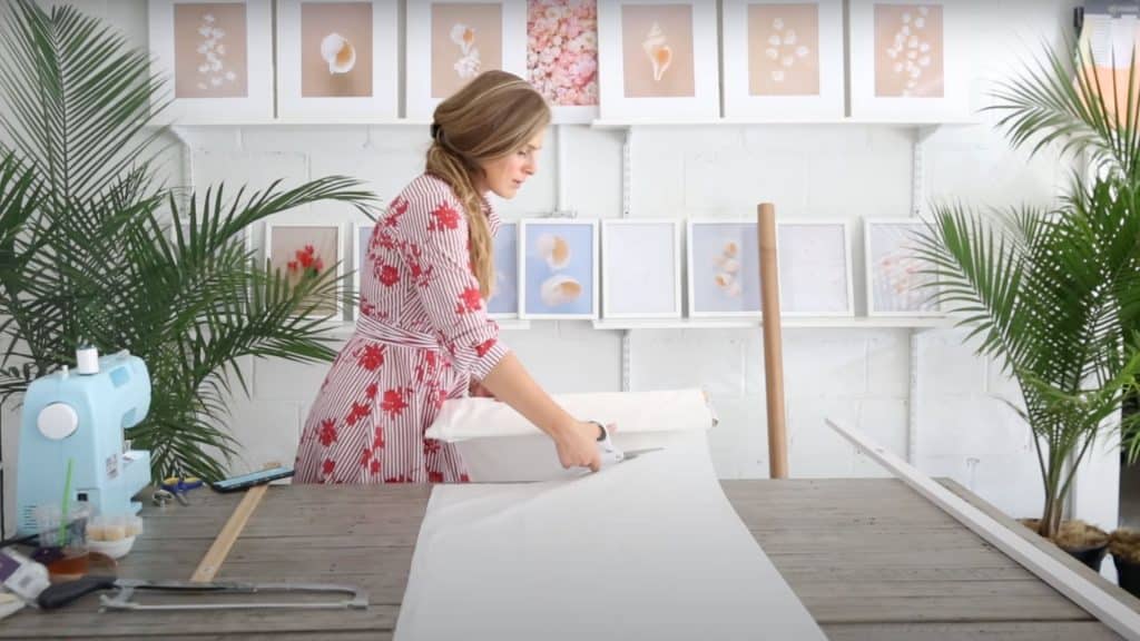 Step 1- Measure and Cut Fabric & Lining