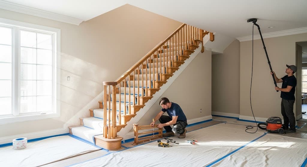 Step 1- Remove Items and Get the Area Ready