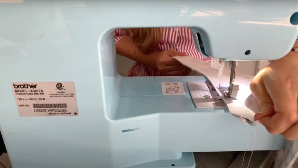 Step 2- Sew the Side Edges