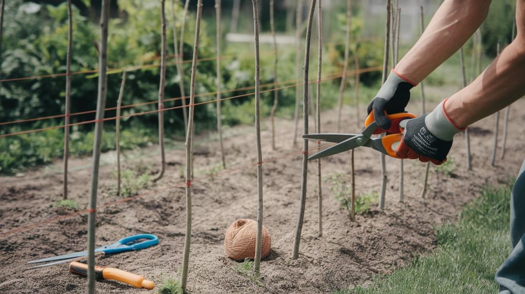 Step 4- Tie Off the End