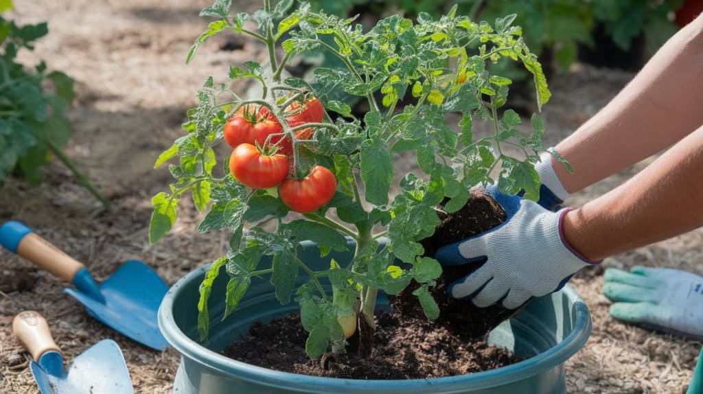 Step 5- Transplant to a Larger Container