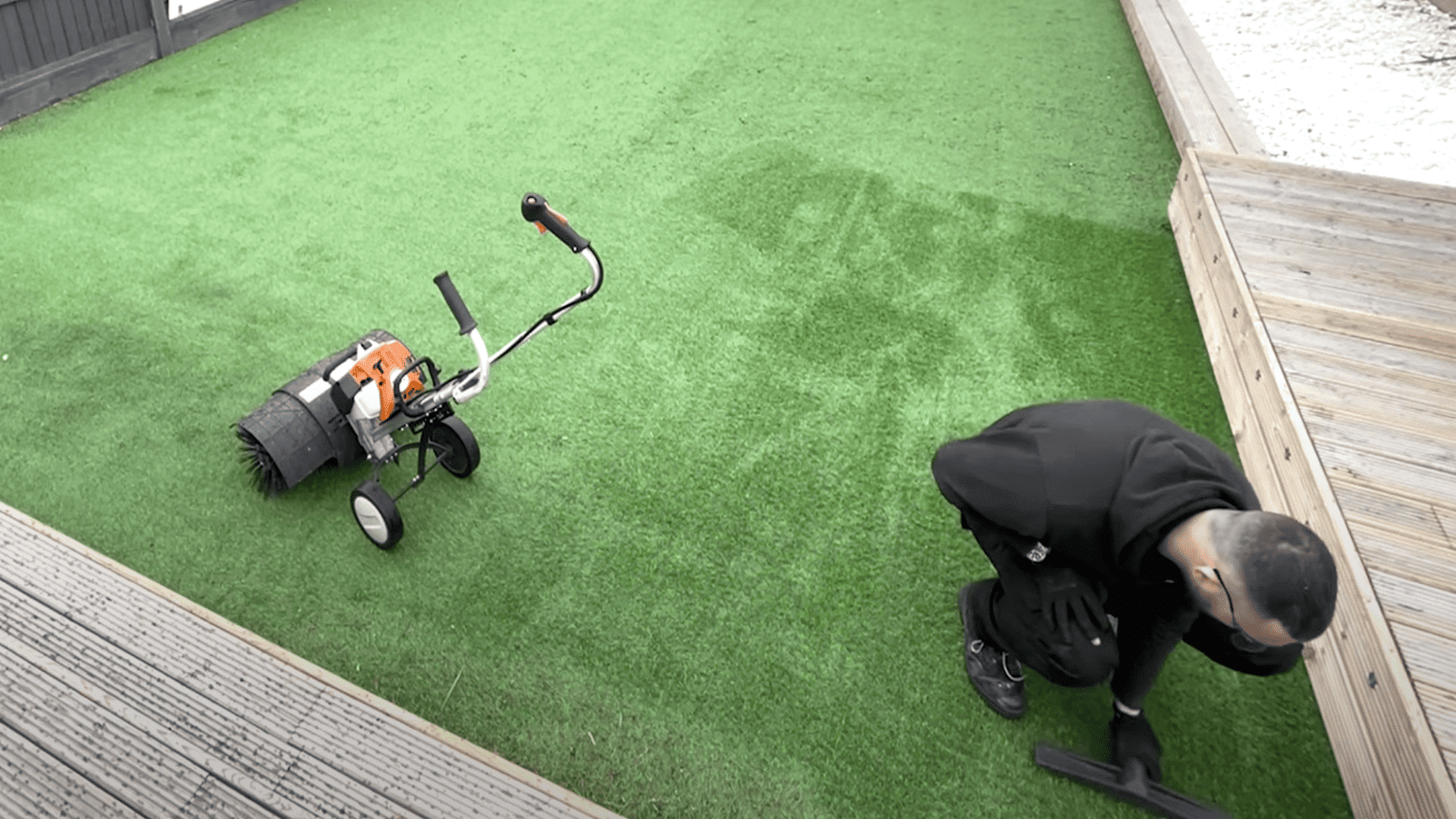 Step 3: Hand Scrub Tough Stains