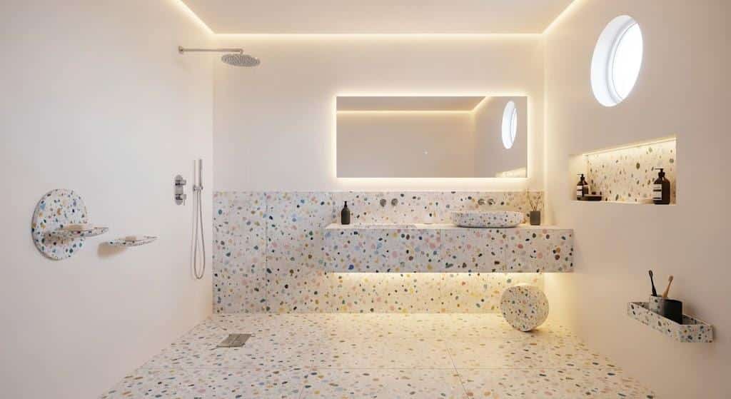 Terrazzo or Fun Floor Tiles