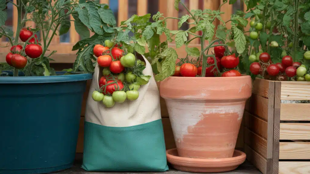 Types of Containers for Growing Tomatoes