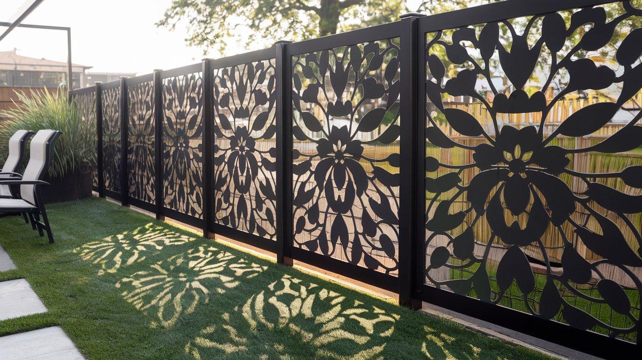 Artistic Metal Garden Panels