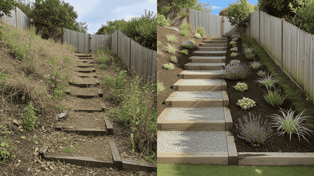 Budget-Friendly-Sloping-Garden-Makeover