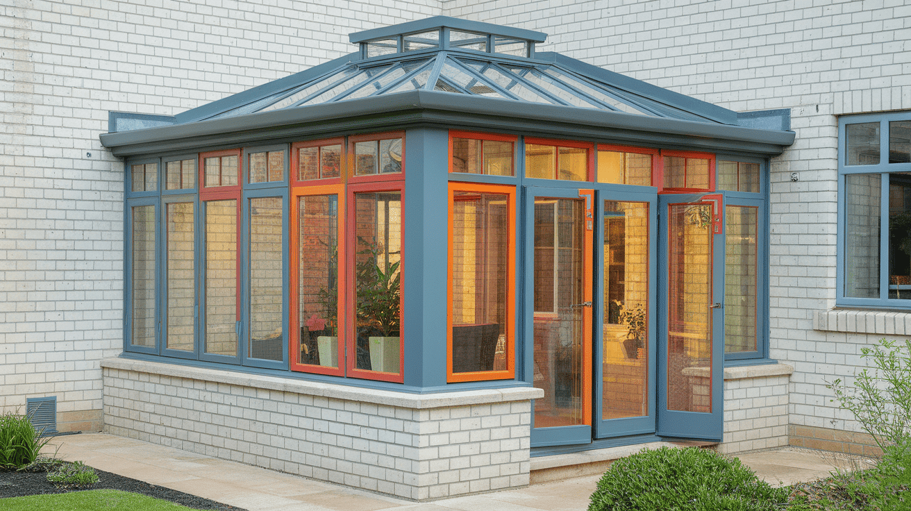 Colored Frame Orangery