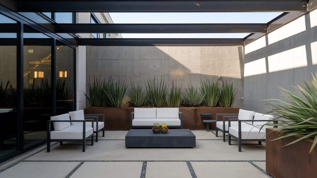 Contemporary Steel and Concrete