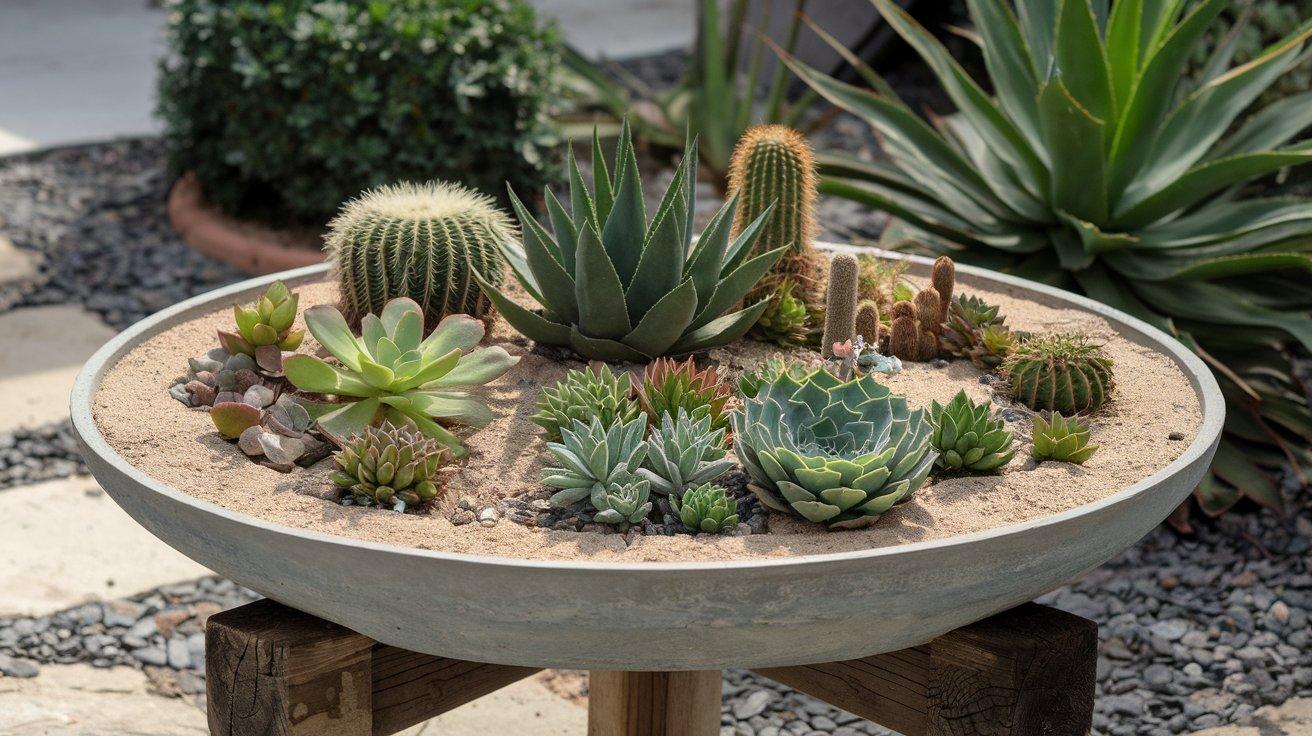 Desert Cactus Garden