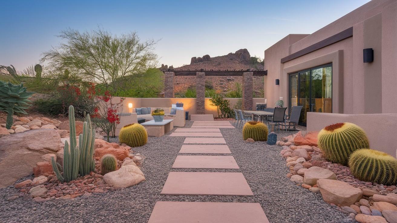 Desert Landscape Patio