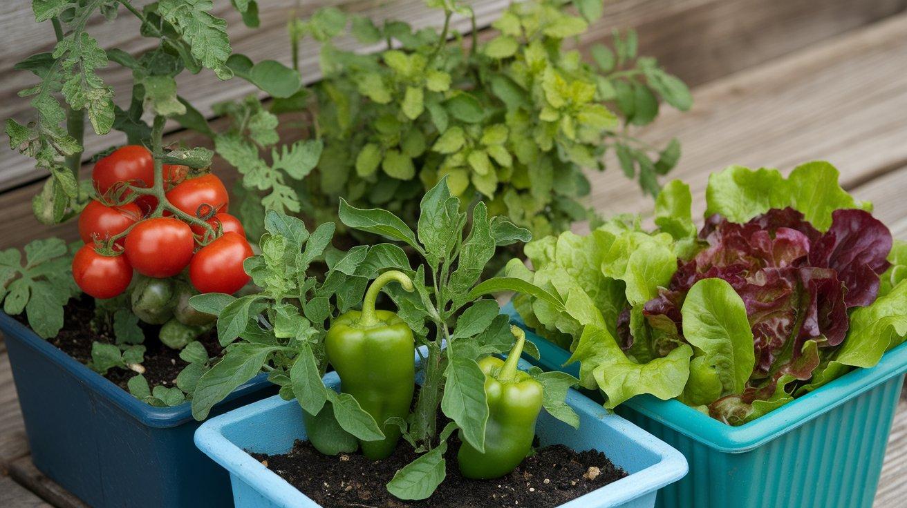 Edible Veggie Garden