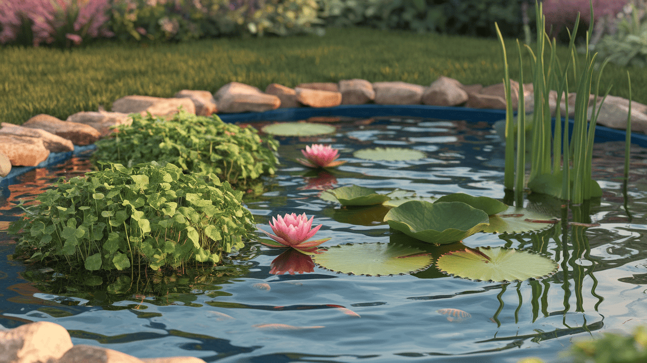 Edible Water-Plant Pond