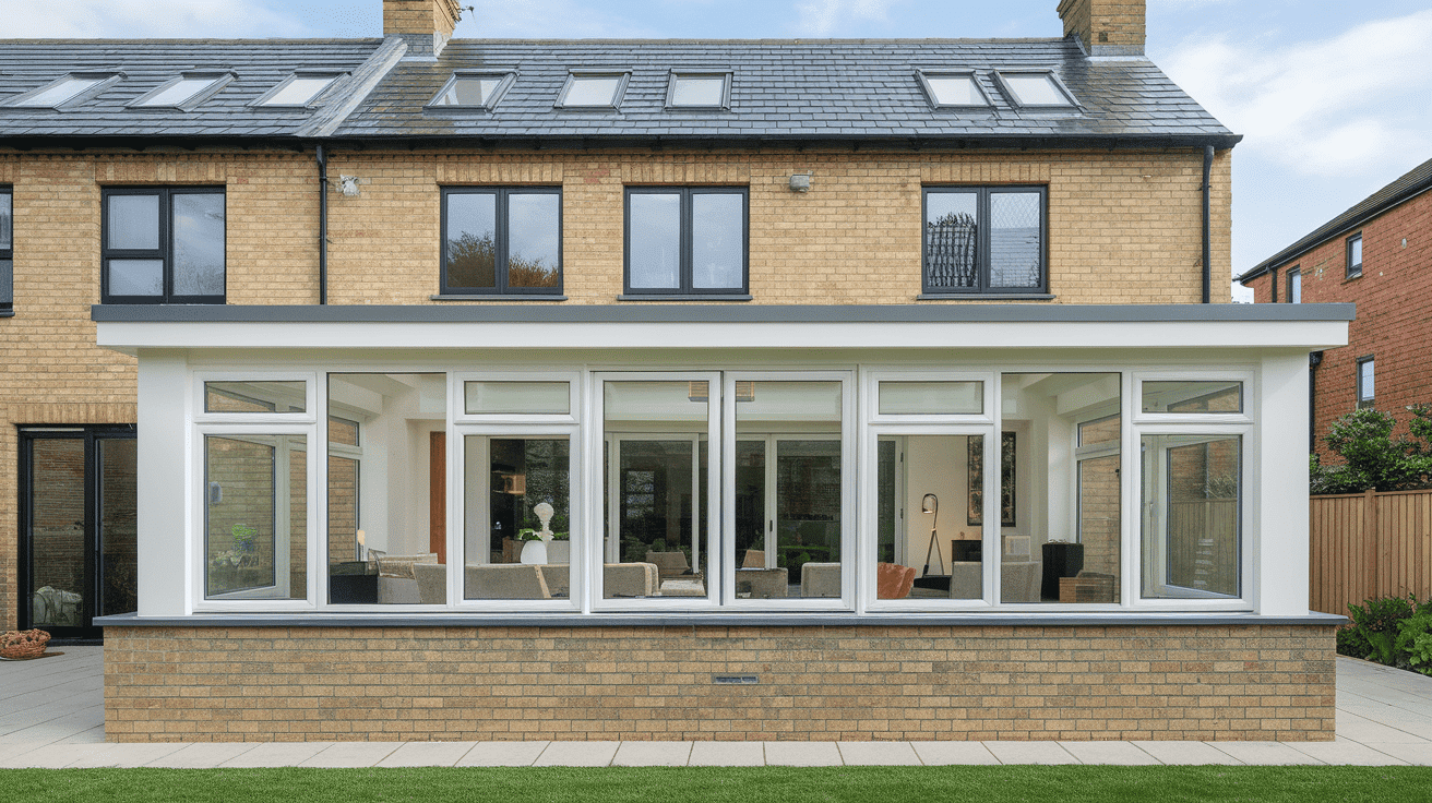 Flat Roof Orangery