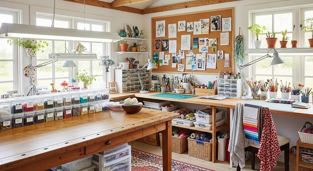 Hobby or Craft Room Setup
