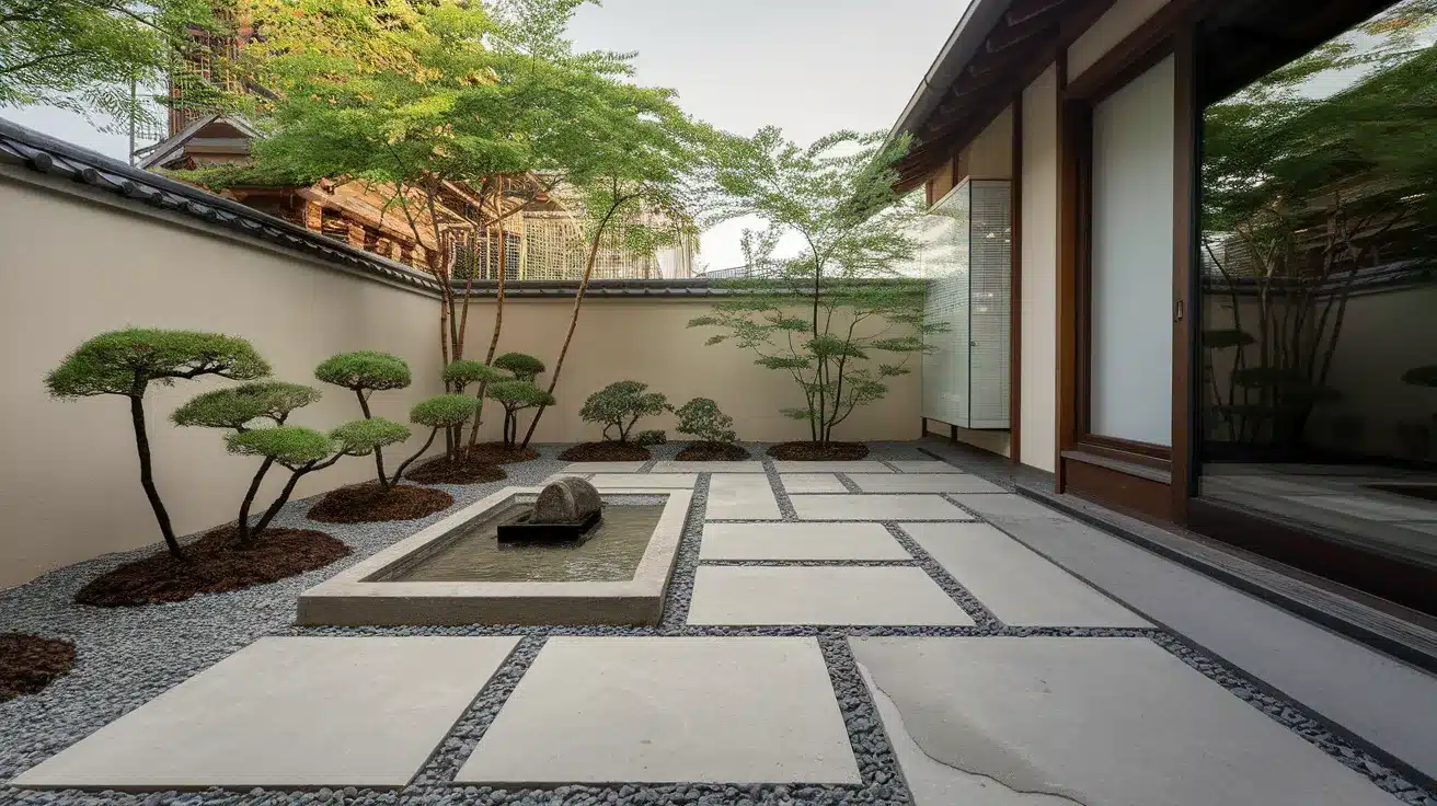 Japanese Zen Garden Patio
