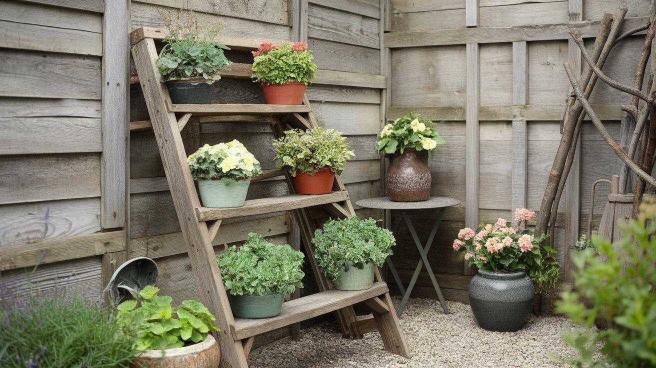 Ladder Plant Stand