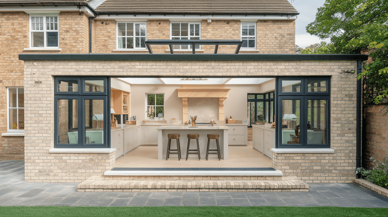 Open-Plan Kitchen Orangery
