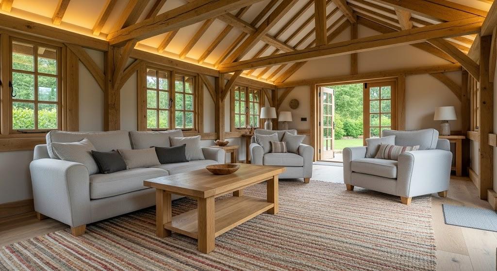 Opt for an Oak-Frame Style