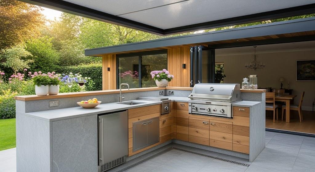 Outdoor Kitchen Integration