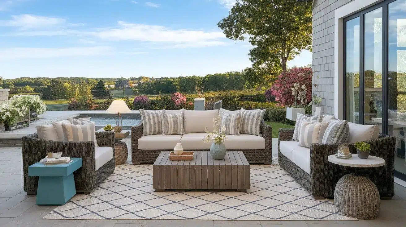 Outdoor Living Room Setup