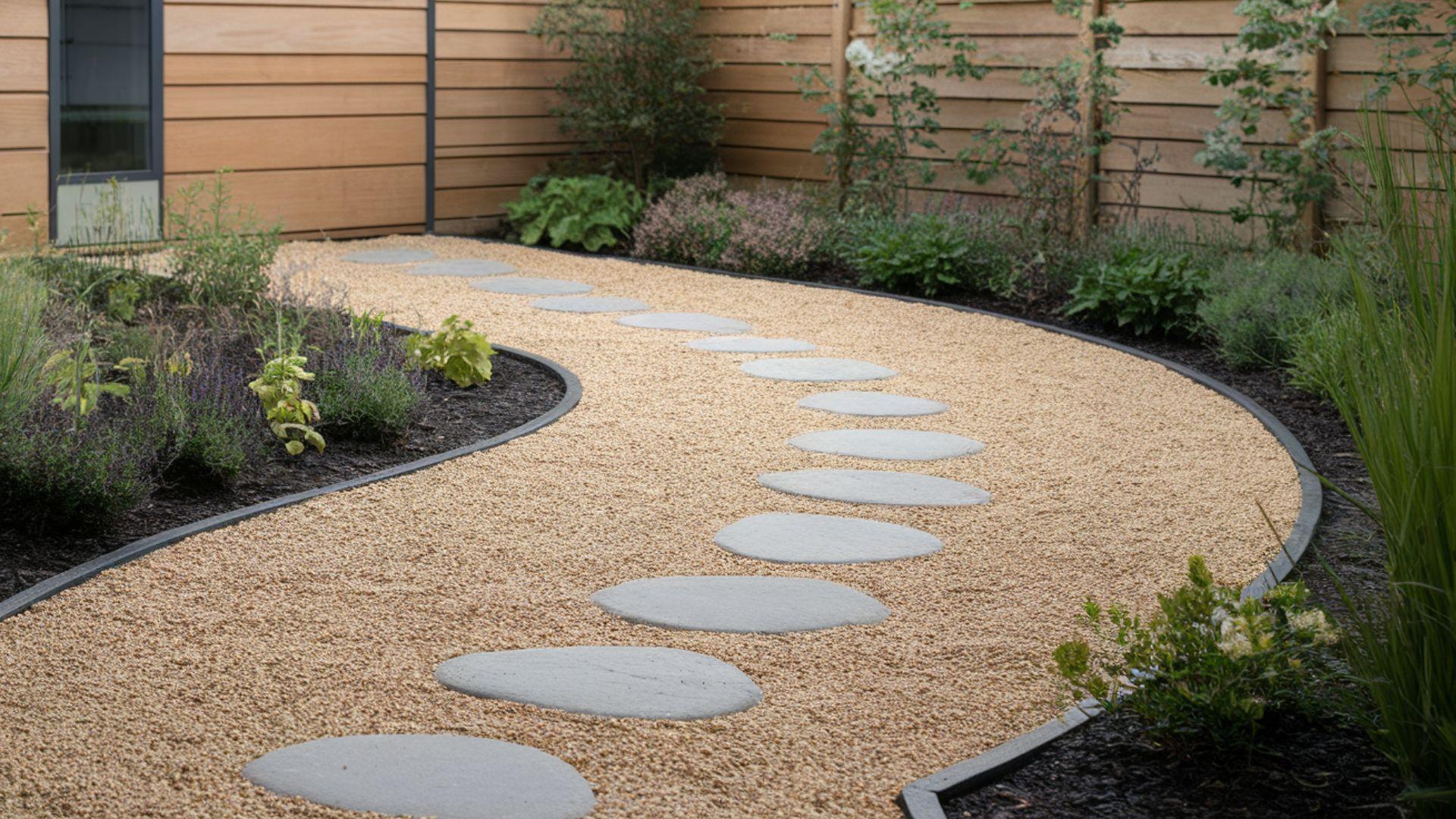 Pea Gravel Path
