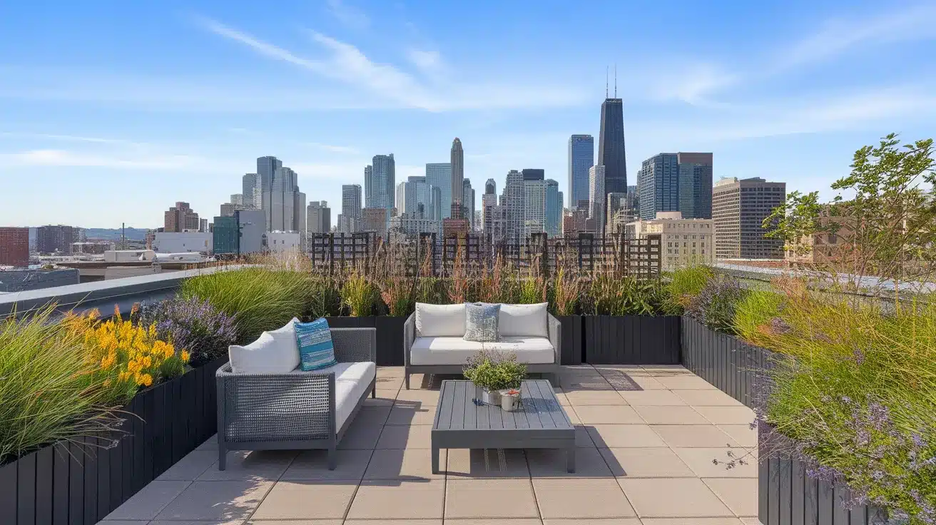 Rooftop Garden Patio