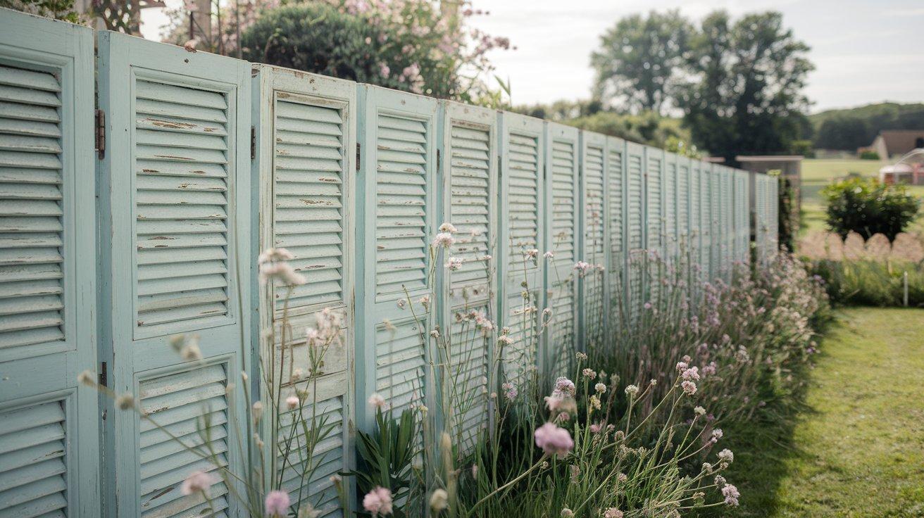 Rustic Recycled Shutter Panels