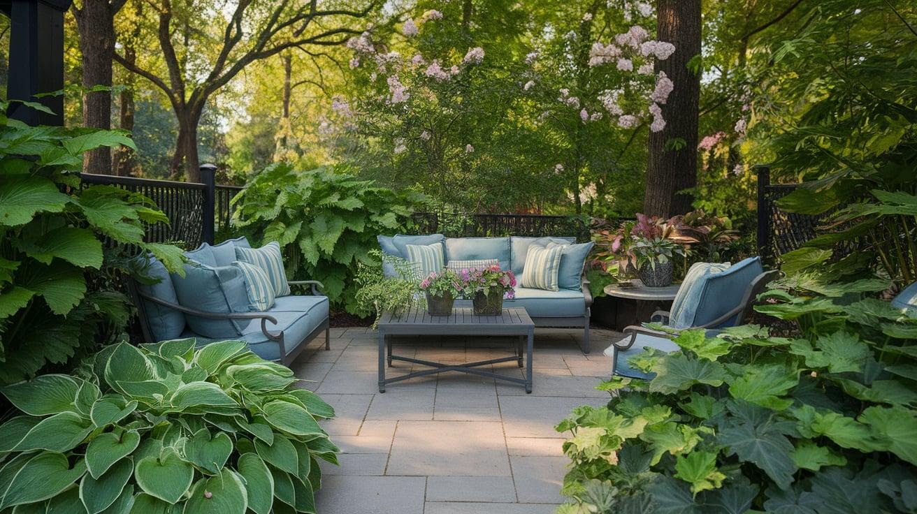 Shade Garden Patio