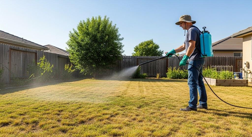 Step 1: Kill Weeds and Remove Existing Grass