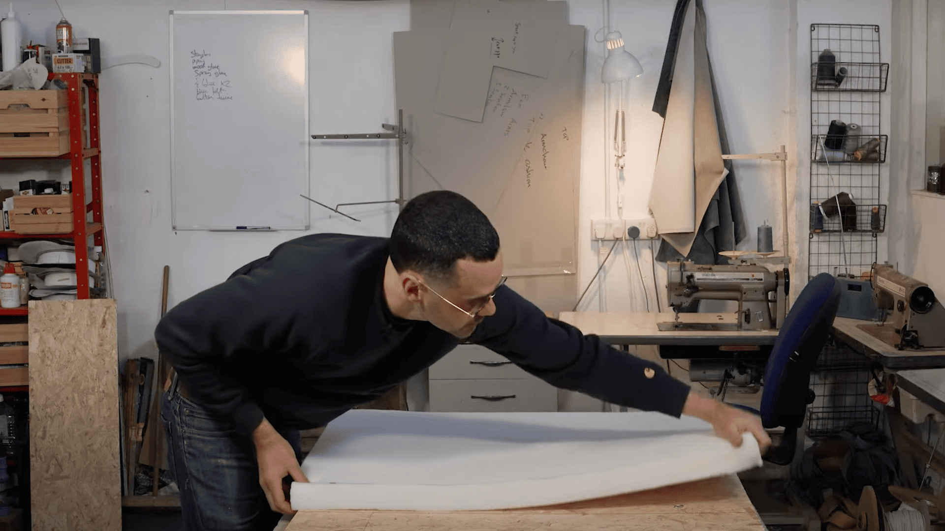 Step 2: Add Foam and Wadding