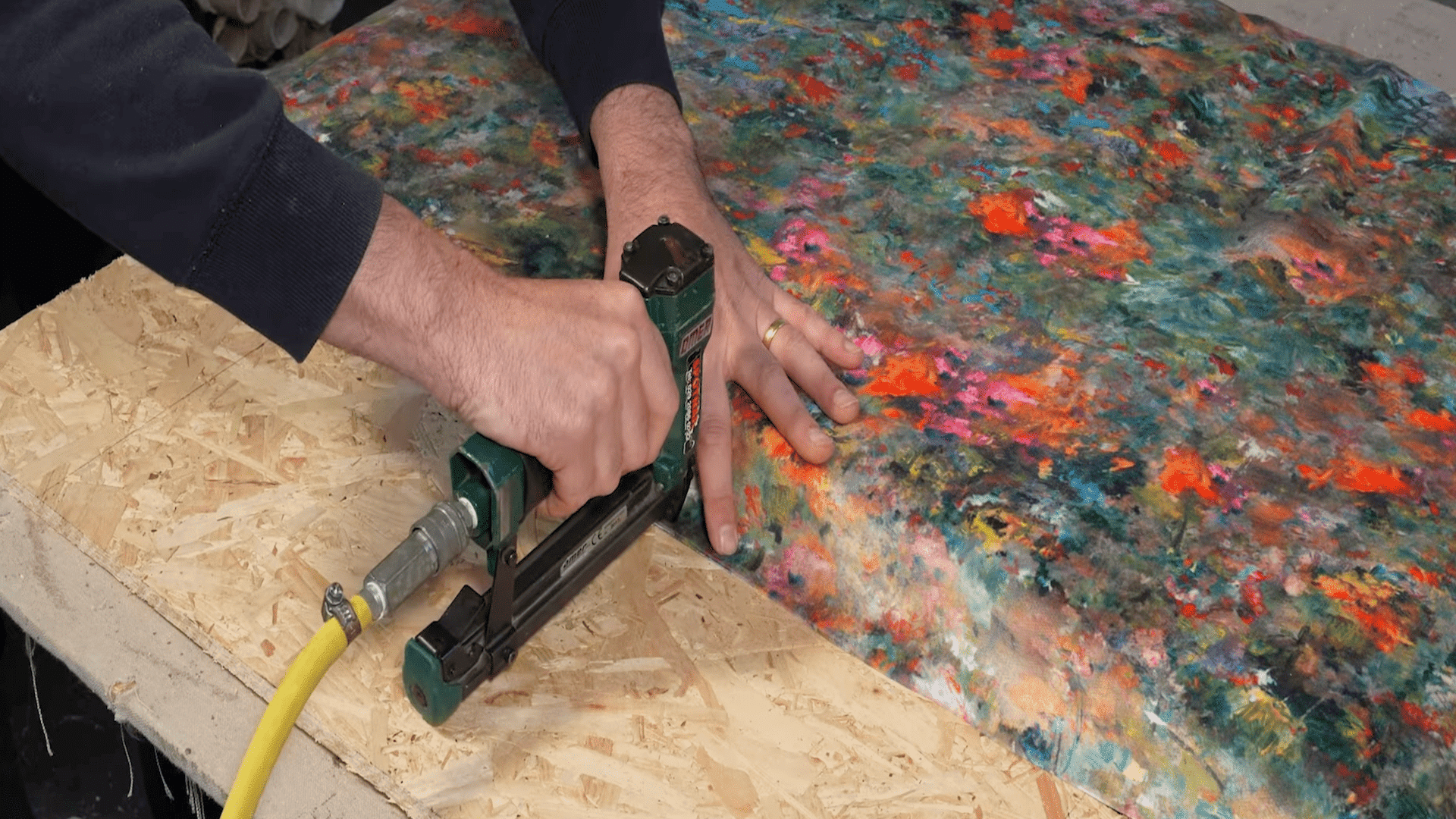 Step 3: Mark Guidelines and Attach Main Fabric