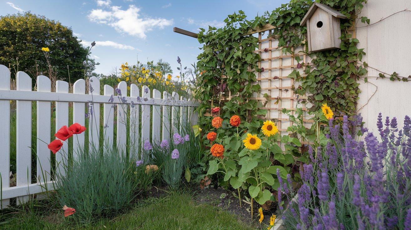 Sunny Corner Climbing Garden