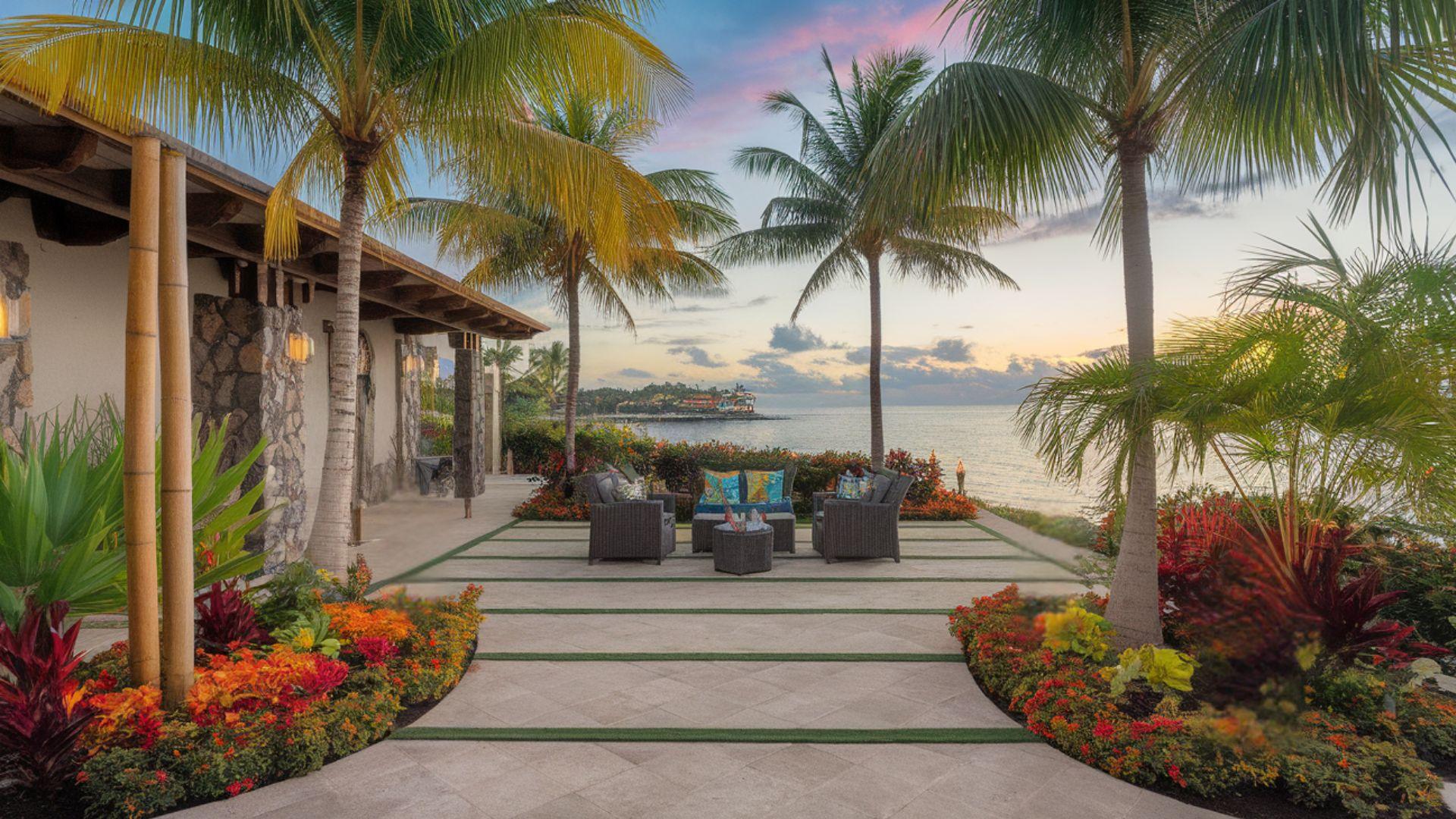 Tropical Paradise Patio
