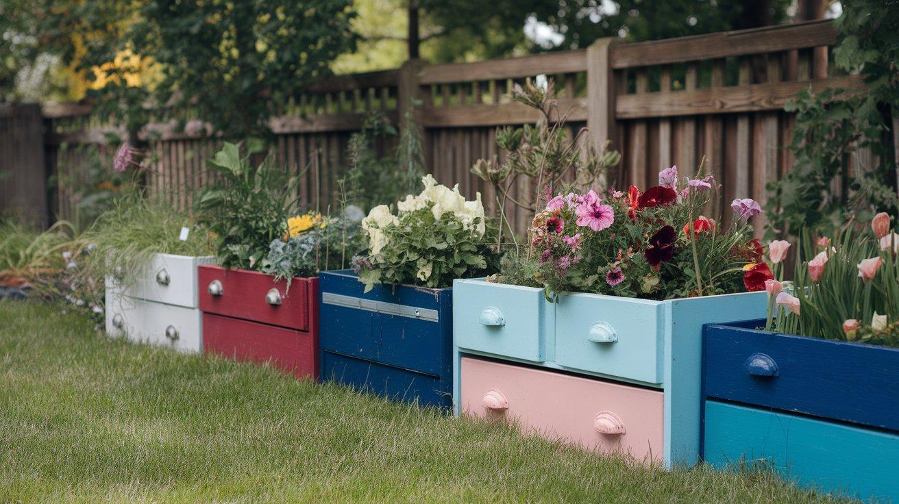Vintage Furniture Planters