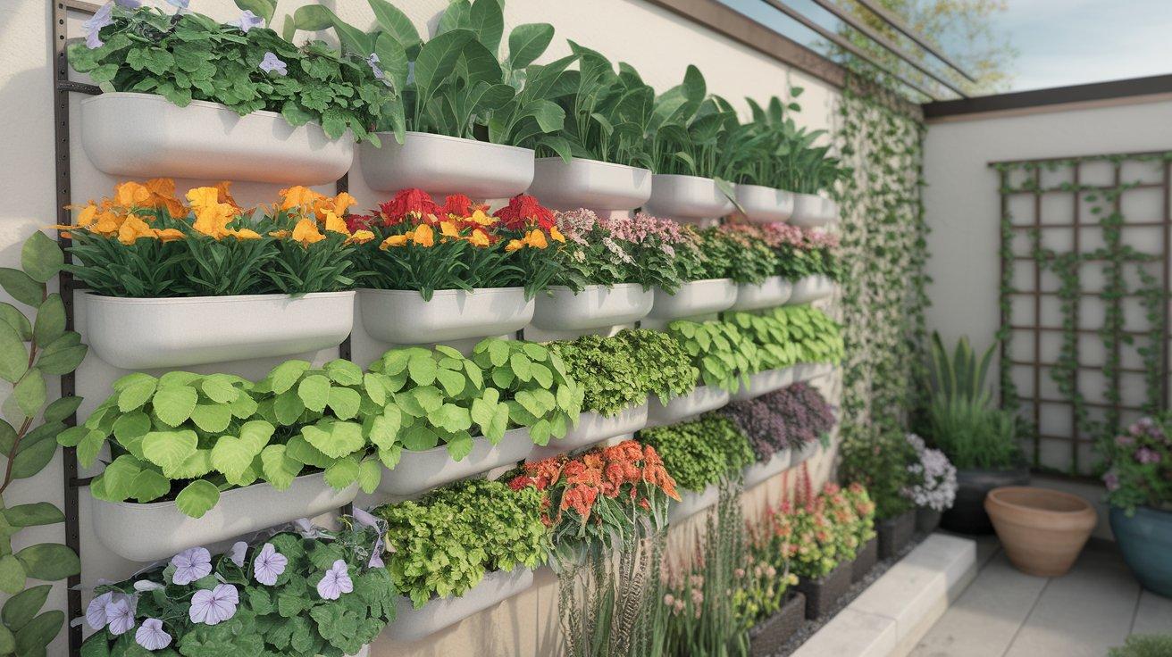 Wall-Mounted Vertical Garden