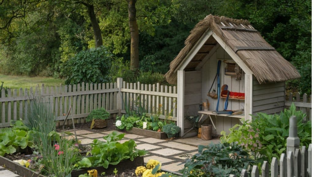 Cottage-core -Garden -Paving