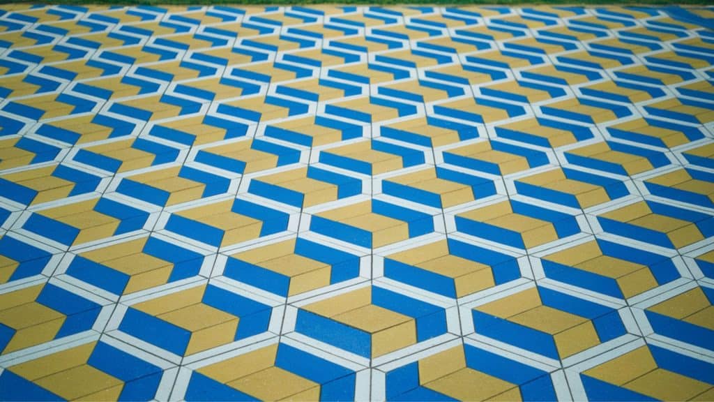 Geometric- Pattern- Paving