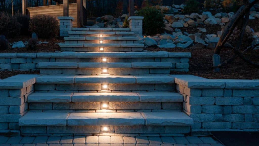 Paving with Built-In Lighting