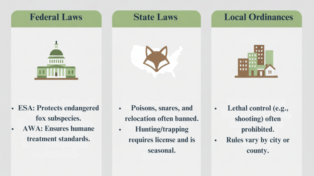 U.S Laws on Fox Control
